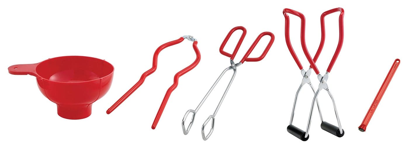 Mrs Andersons Baking Canning Tool Set for Home Canning and Dehydrating to Preserve Foods 5Piece Set