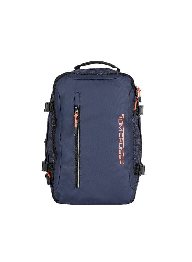 Tom Cruiser Grand Tour Slim Travel Backpack - 15L, 39 cm, Multi-Pocket Organizer for Laptop & Essentials, 2-Year Warranty - Navy Blue