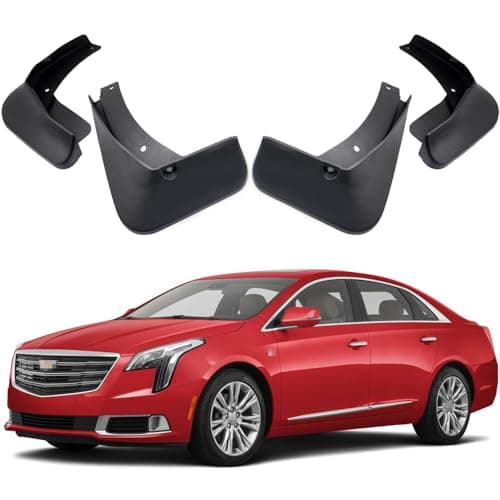 MOERTIFEI Car Splash Guard Mudguard Fender Mud Flaps Compatible with Cadillac XTS 2013-2019 14 15 16 17 18