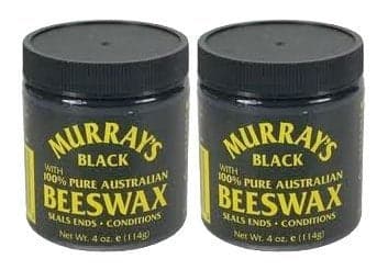 Murray's Black 100% Pure Australian Beeswax 4 Oz. (Pack of 2)
