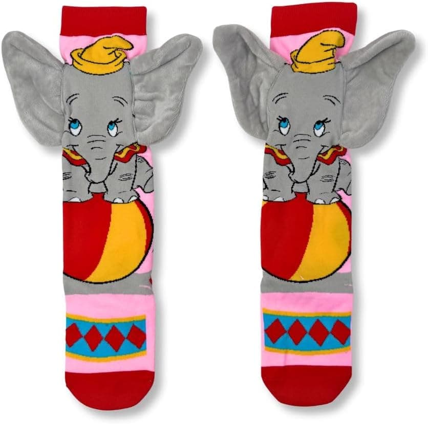 Funky 3D Elephant Knee-High Socks for Kids & Teens