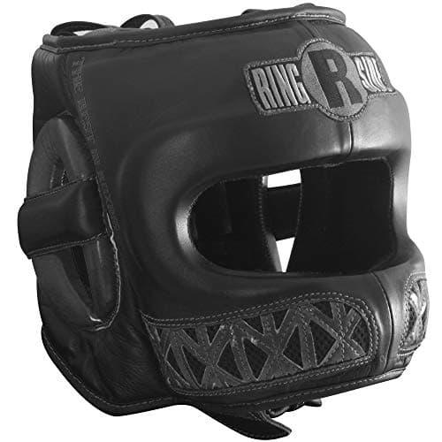 Ringside Youth Face Saver Headgear Black Large