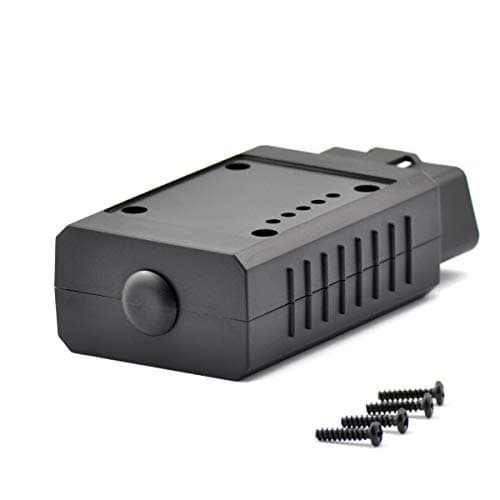OLLGEN 16 Pin OBD 2 OBDII Male Connector OBD2 16 pin Adaptor J1962 Connector OBDII Plug with Screws Car Diagnostic Cable Connector (OBD Male +Outlet)