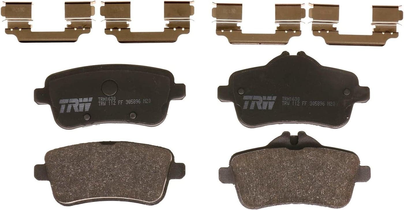 TRW Pro TRH1630 Disc Brake Pad Set for Mercedes-Benz ML350 (2012-2015) - Rear