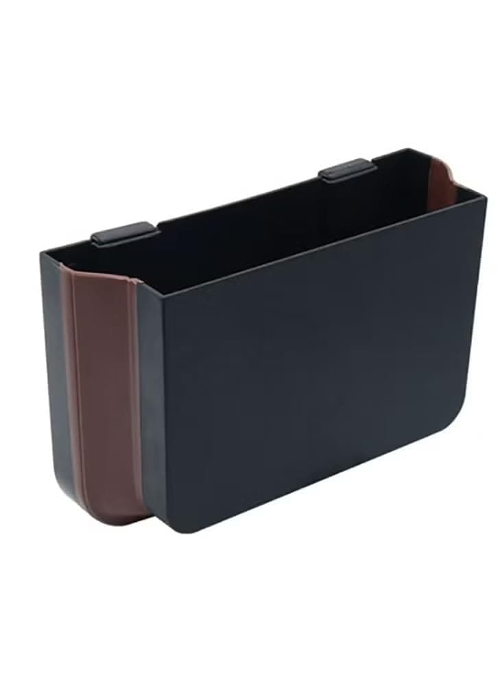 Large Capacity Car Trash Bin (X L) | Premium Hanging Dustbin for SUV & Sedan | Leak-Proof, Sturdy Build | Rear Seat & Headrest Fit | Black Color