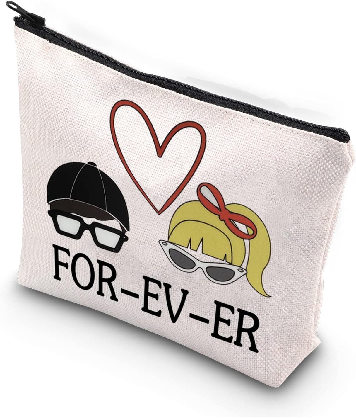 WCGXKO Wendy and Squints Forever Sandlot Inspired Zipper Pouch Cosmetics Bag For Fans (FOR-EV-ER)
