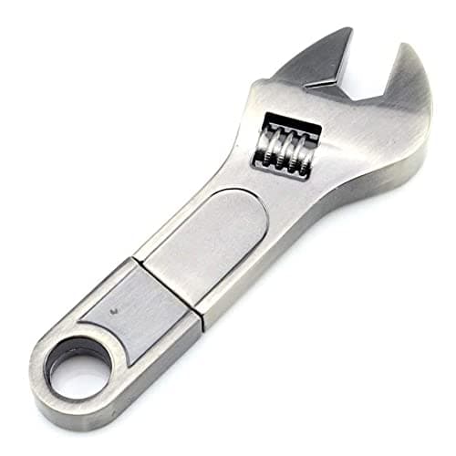AreTop Novelty Flash Drive 32GB, USB2.0 Miniature Spanner Shape Cute USB Flash Drive Thumb Drives Cool Memory Stick Pen Drive Gift for Collegue Students Kids Children Employees Present