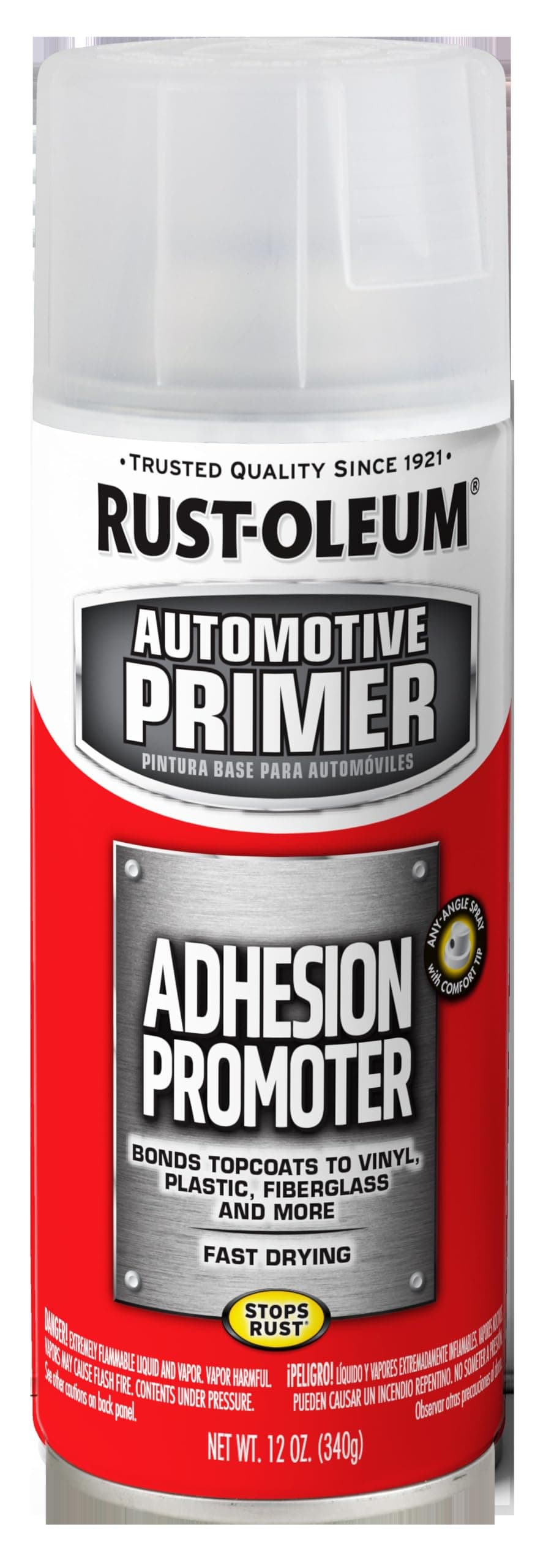 Rust-Oleum 251572 Automotive Adhesion Promoter Spray, 11 oz, Clear