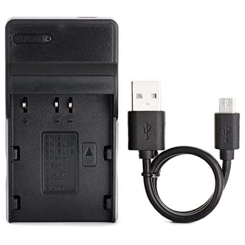 Norifon EN-EL3 USB Charger for Nikon D100, D100 SLR, D200, D300, D300s, D50, D70, D70s, D80, D90, DSLR D700 Camera and More