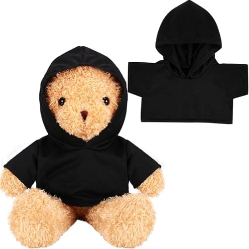 Litherr S Sublimation Stuffed Bear Tshirt Fit 1418 Inch Plush Bear Lovely Tiny Blank Stuffed Animal Clothes Easy Matching Doll Accessory Make Your Unique Stuffed Doll Outfit