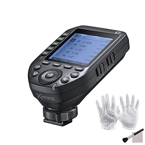 Godox XPROII-S 2.4G Wireless Flash Trigger Transmitter TTL Autoflash 1/8000s HSS Large LCD Screen 32 Channels 16 Groups Replacement for Sony Cameras