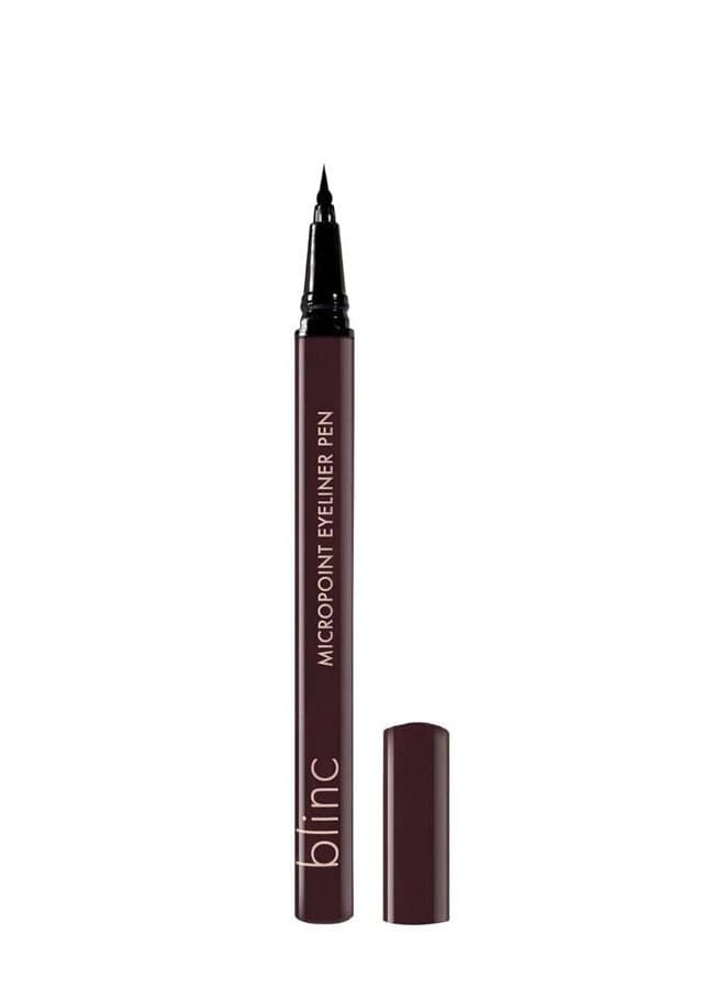 Blinc Micropoint Eyeliner Pen, Liquid Eyeliner Pen with ultra-precise Felt Tip, No-Skip, Ultra-Longwearing Highly-Pigmented Waterproof Eye Liner, Vegan, Gluten-Free and Cruelty-Free, 0.5mL/0.017 Fl Oz
