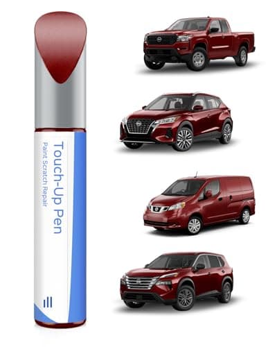PARTS4EV NAH Cayenne Red Pearl Touch Up Paint Compatible with Nissan Exact Match Chips and Nicks Touch Up