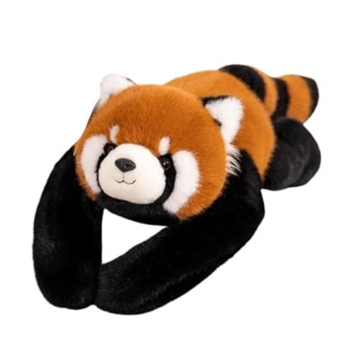 256 inch Red Panda Weighted Stuffed Animals Weighted Plush Animal Cute Soft Plush Toy Pillow Hugging Plushie Gifts for Kids Adults