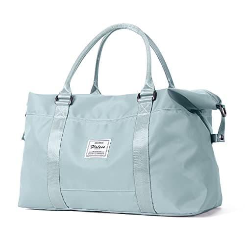 Sport Travel Duffle Bag Large Gym Tote Bag for Women Weekender Carry on Bag for Airplane Ladies Beach Overnight Bag Waterproof Luggage Bag with Wet Pocket