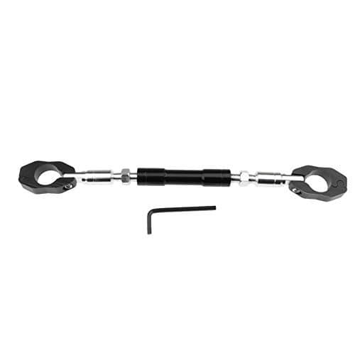 Gear Up Universal Adjustable Motorcycle Handlebar/Handle Rod Cross Bar for RE Himalayan (Black)