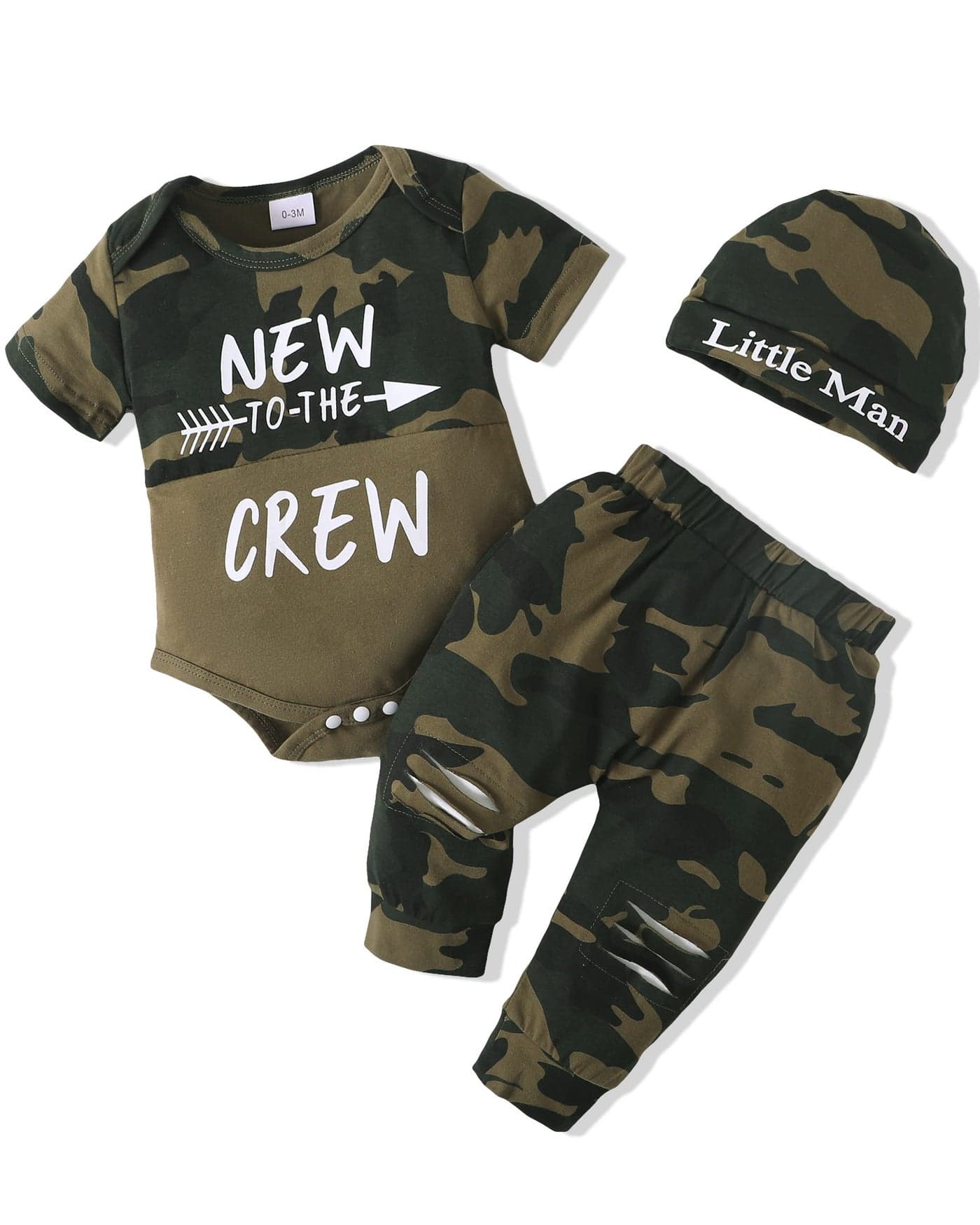 Renotemy Baby Boy Clothes Newborn Boy Outfits Set Newborn Outfits Summer Baby Boy Clothes 0-3 Months Camogreens