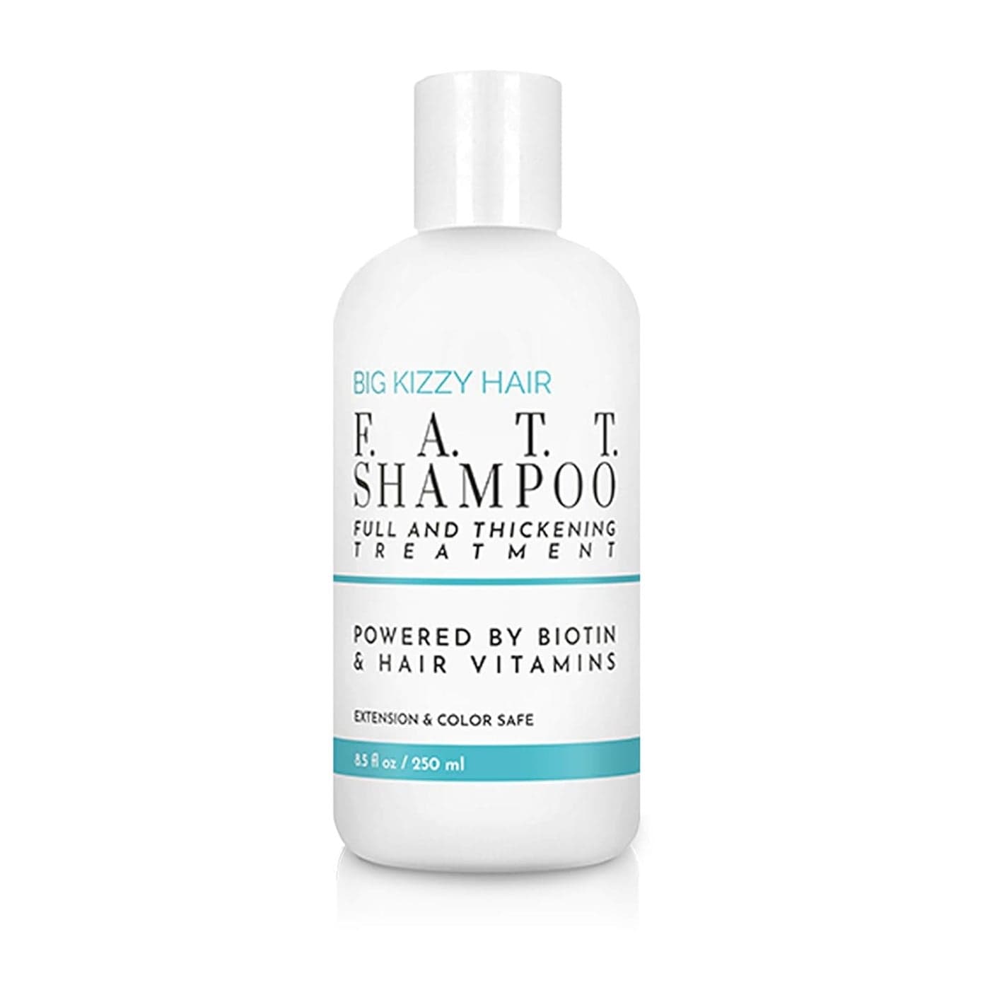 Big Kizzy FATT Thickening Biotin Shampoo Formulated for Extensions Thin Hair Sulfate Paraben Free Keratin Color Safe Volumizing Shampoo 85oz