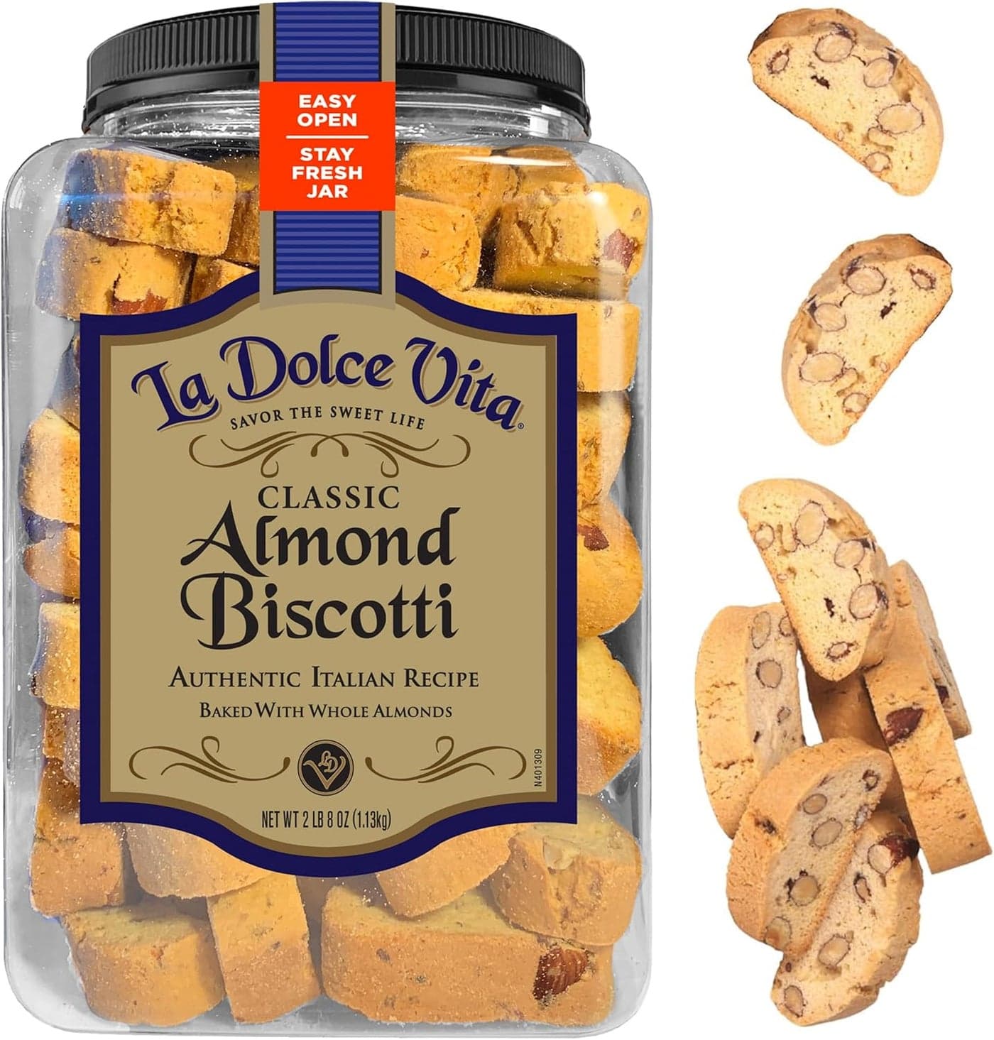La Dolce Vita Classic Almond Biscotti