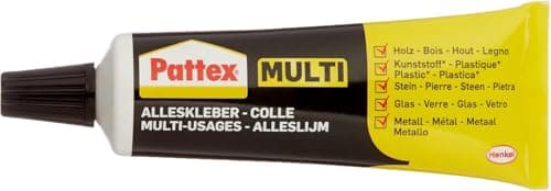 Pattex 1345747Multi General Purpose Glue BlackYellow 50 g