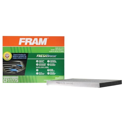 FRAM Fresh Breeze Cabin Air Filter with Arm & Hammer Baking Soda, CF11775 for Ford Vehicles
