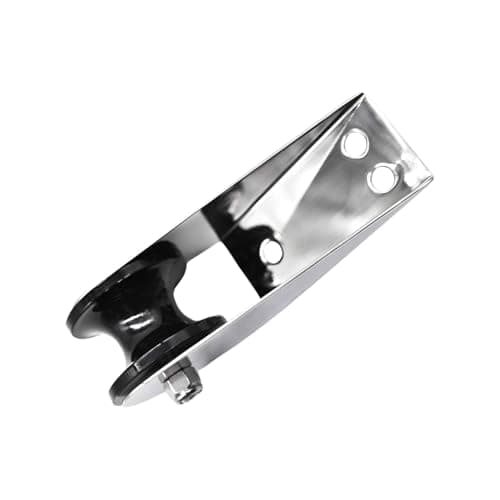 MARINE CITY Anchor Roller Holder, 304 Grade Stainless Steel Boat Bow, Replacement Bow Roller 6-1/2 Inches, for Marines, Boats, Yachts, Kayaks (Pack of 1)