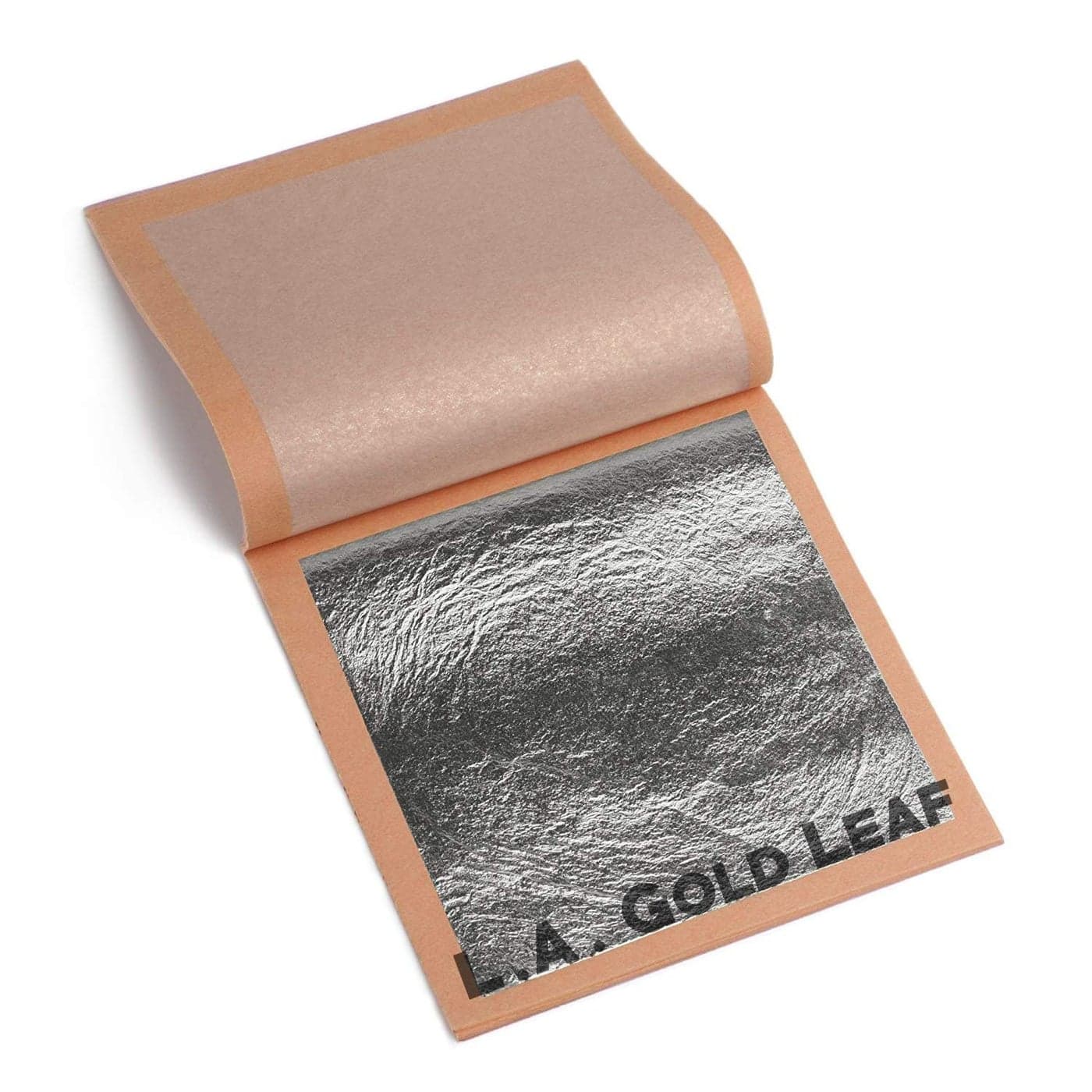 LA Gold Leaf Genuine Silver Booklet 1Booklet of 25 SheetsLoose Type