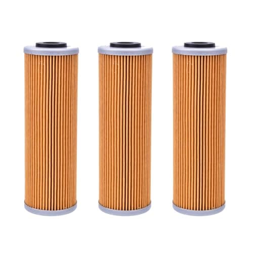 3 Pcs 650 Oil Filter Fit for KT/M for Duke 790 2018-2024 for Adventure 790 790R 2019-2024 for Super Adventure 1290 R/S/GT 2017-2024 for 450 Rally Factory Replica for Adventure 890 2021-2024