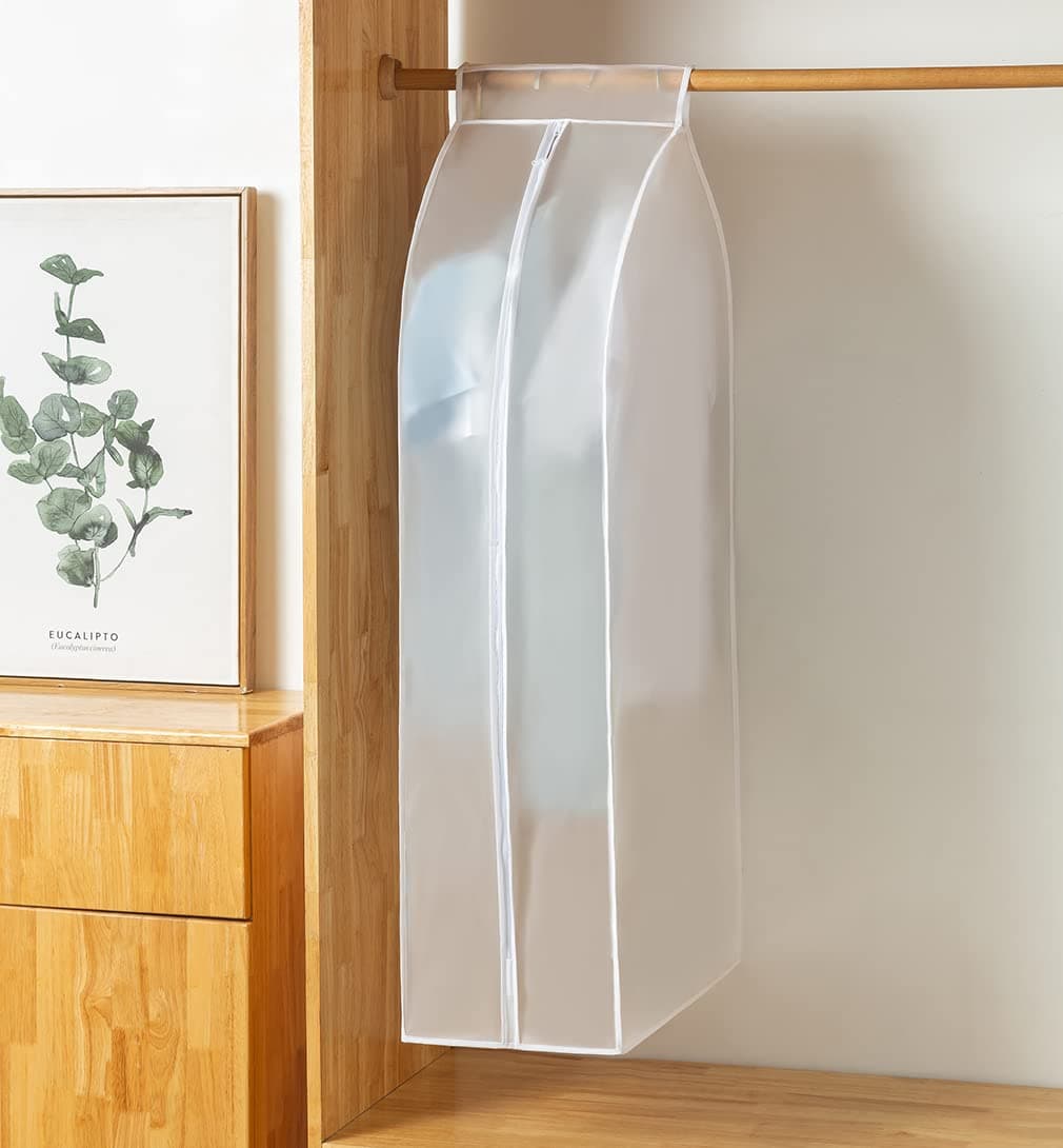 XIAKE Garment Cover Three-Dimensional Dust Cover Coat Hanging Clothes Storage Bag Premium Thickened Clothing Organizer Moisture-Proof Dust-Proof Clothes Cover