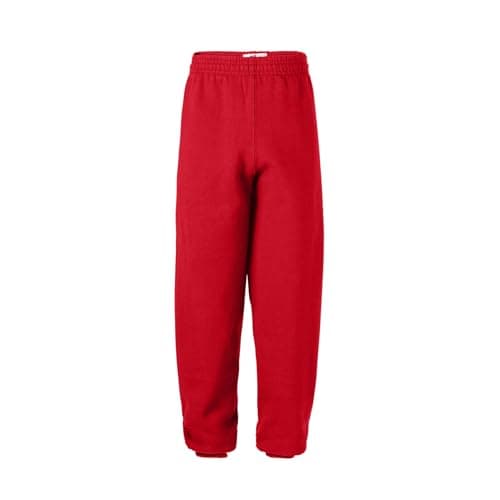 Soffe MJ Boys 8-20 Sweatpant, Red, Small