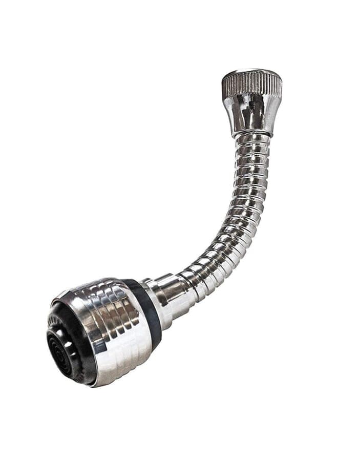 360 Degree Flexible Cleaning Faucet Sprayer Silver