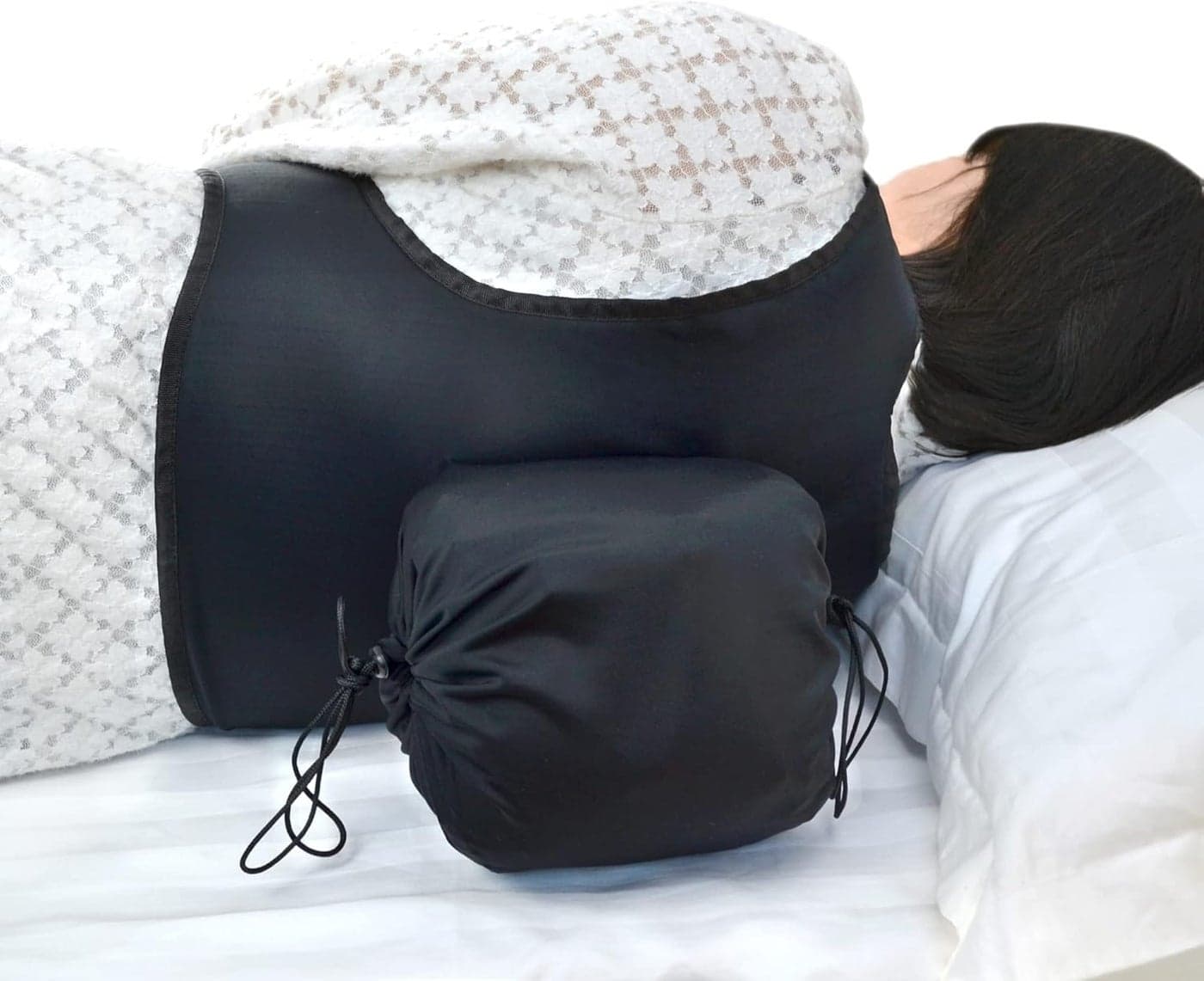 rainbowstar Positional Sleep Aid Backpack Anti Snoring Side Sleeper Pillow for Snoring or Change Supine Sleep Positions
