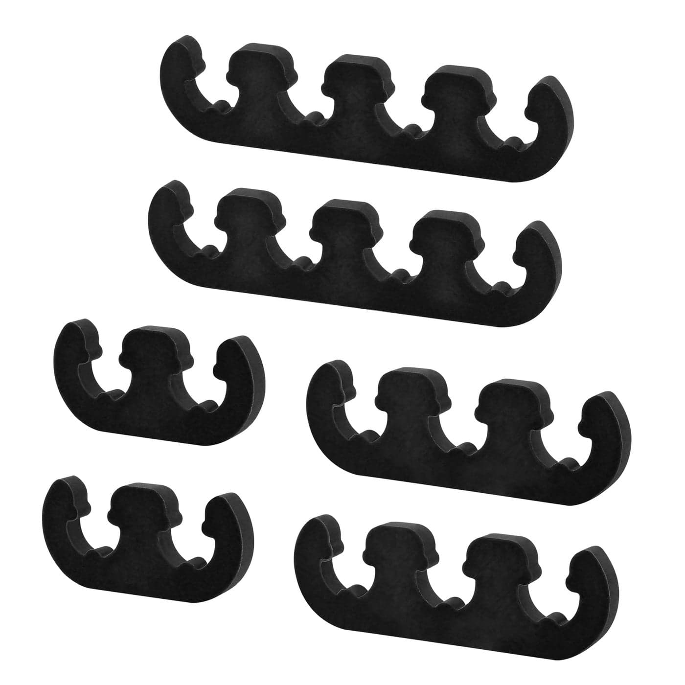 6PCS Spark Plug Wire Separator Spark Plug Wire Holder for 7mm 8mm 85mm 88mm Spark plug WireUniversal 234 Wire Spark Plug Wire Separators for Engine Bay Maintenance