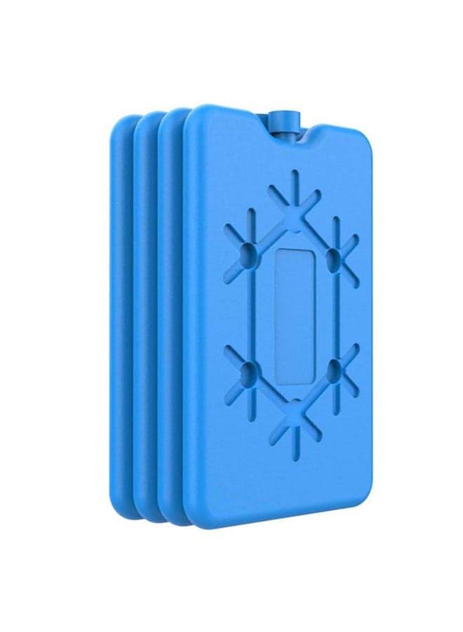 4pack 200ml Ice Pack Bag for Lunch Box Picnic Reusable Lightweight Fresh Food Storage Refrigeration Cooler Bag Portable Water Injection Box