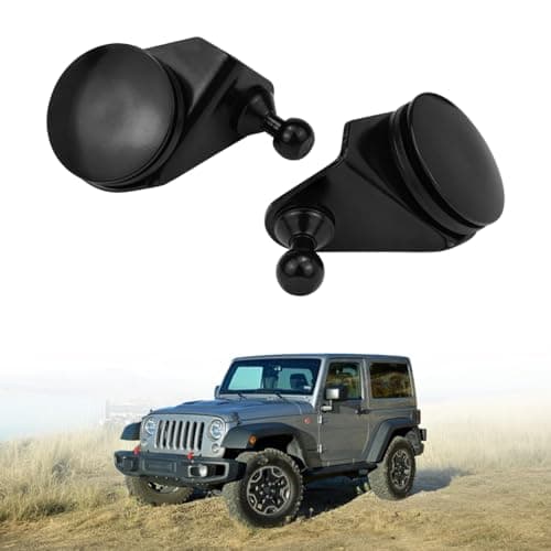 4883496AA 4883497AA Left Right Liftgate Ball StudLift Glass Support Bracket Compatible with 19972006 Jeep Wrangler TJ 20072018 Jeep Wrangler JK