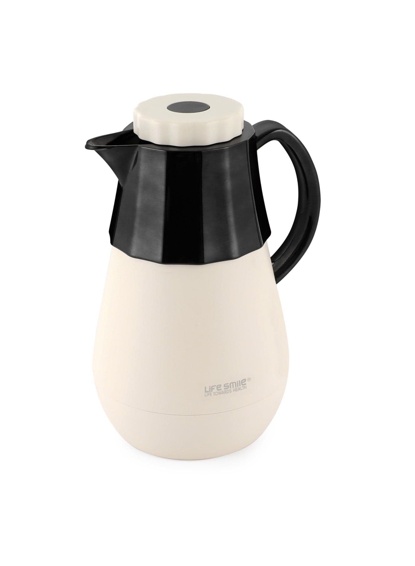 Life Smile 1L Premium Vacuum Flask – Push-Lock Control, Leak-Proof & Eco-Friendly Design