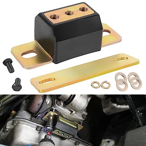 3.1108G General Transmission Mount Performance Polyurethane Mounts Bracket Set Fit for GM Cars and Trucks TH350, TH400, 700R4, and for Chevy Turbo Most Transmissions