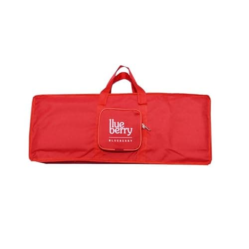 Blueberry KB-10 Compatible with Casio 32 Keys Models SA 46, SA 47, SA 50 Padded Gig Keyboard Bag (Red)