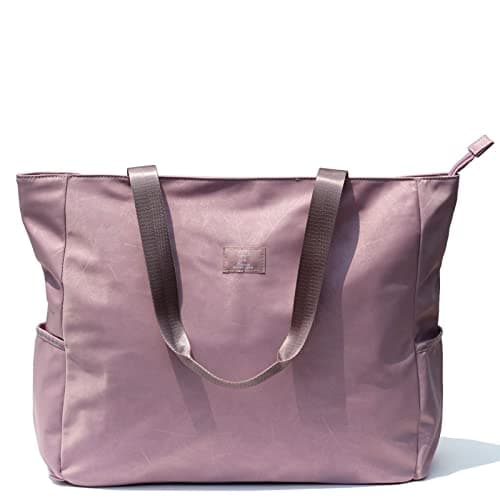 ESVAN LARGE BEACH BAG Water Resistant Lightweight 20 inch Women Oversize Tote Bag for Gym Beach Travel Pool Yoga Nurse (A03)