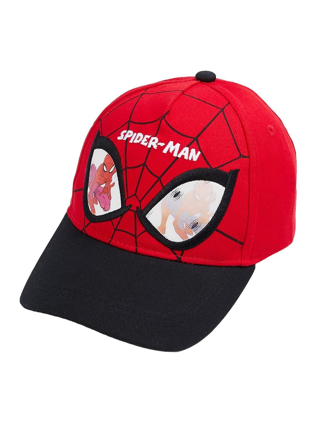 Max Boys Spiderman Print Baseball Cap