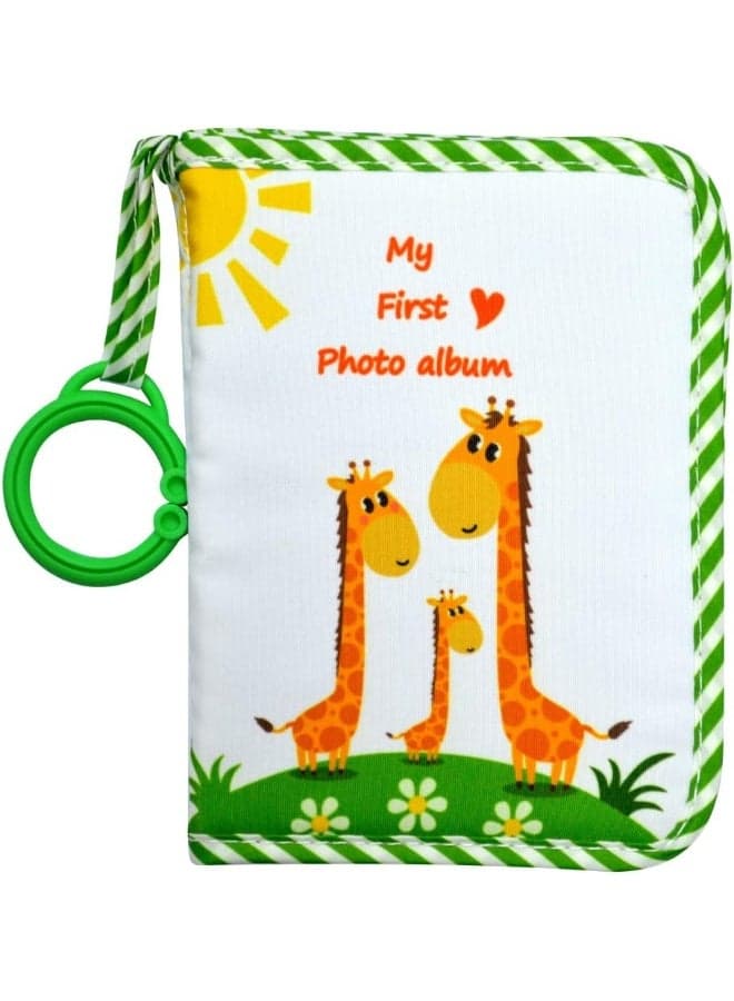 Baby's My First Family Album, Soft Cloth Photo Book, Baby Cloth Album
