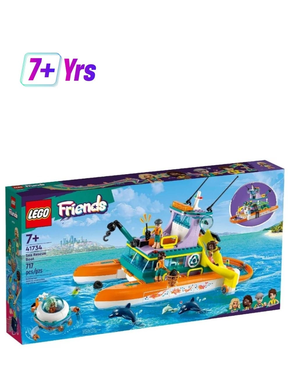 Friends Sea Rescue Boat Set 41734