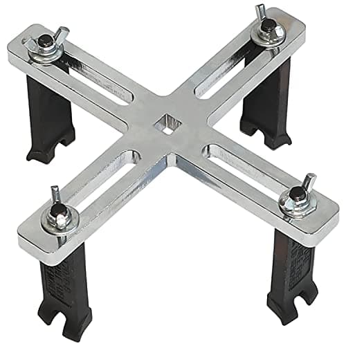 DPTOOL Adjustable Fuel Tank LID Wrench 4 Jaws Fuel Pump Sender Cover Remove Spanner Tool 55mm-160mm