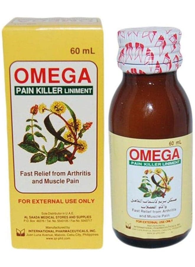 Omega Pain Killer Liniment - 60ml