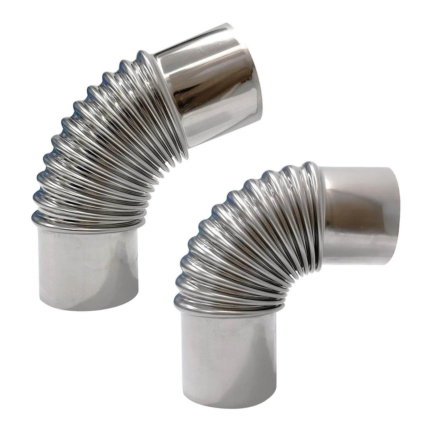 TAISOCA Elbow Stove Pipe Set 45 Degree and 90 Degree Stove Pipe 236 Inch Tent Stove Chimney Elbow Chimney Pipe for Exhaust