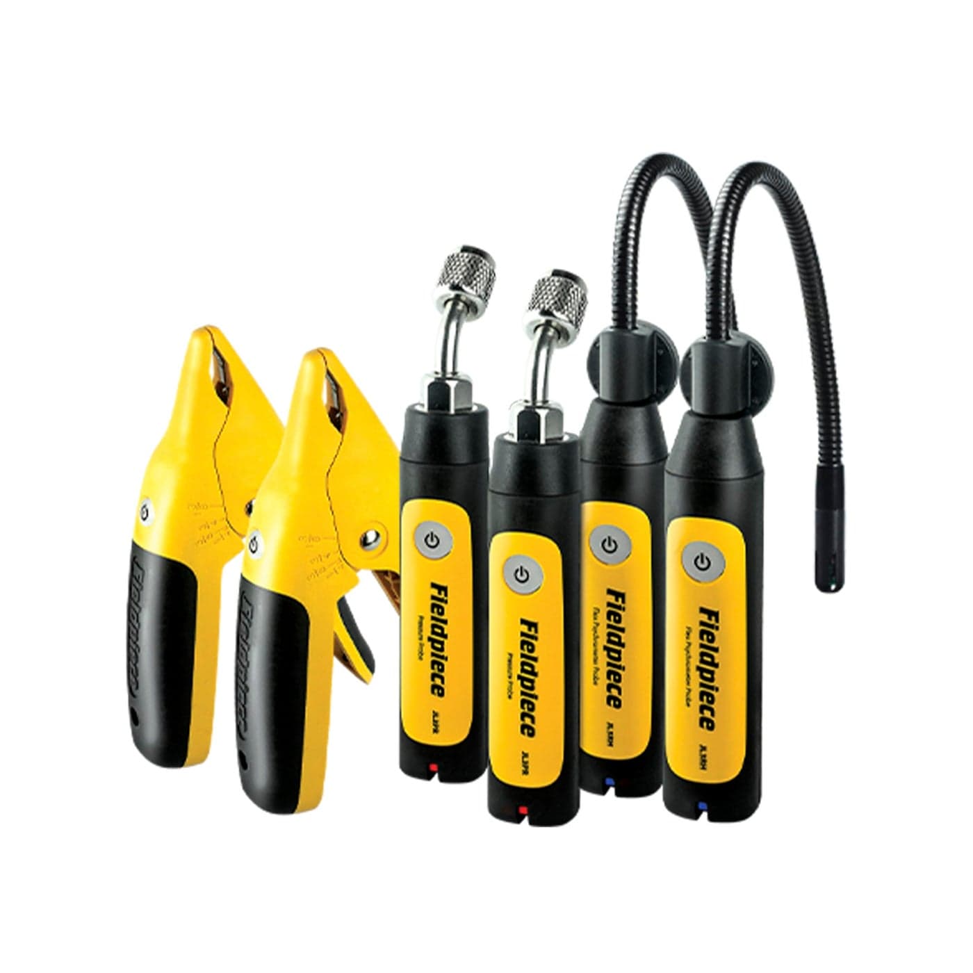 Fieldpiece Job Link System HVACR Wireless Probe Kit JL3KH6 Fast Accurate Temps with Rapid Rail Technology HVAC Tools with Padded Case