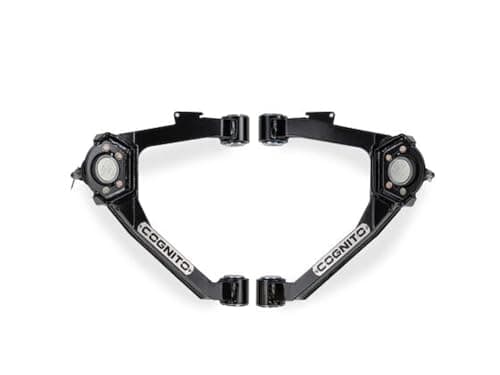 Cognito Motorsports Ball Joint SM Series Upper Control Arm Kit Compatible with 2007-2018 Silverado/Sierra 1500 2WD/4WD OEM Cast Steel, 110-90295
