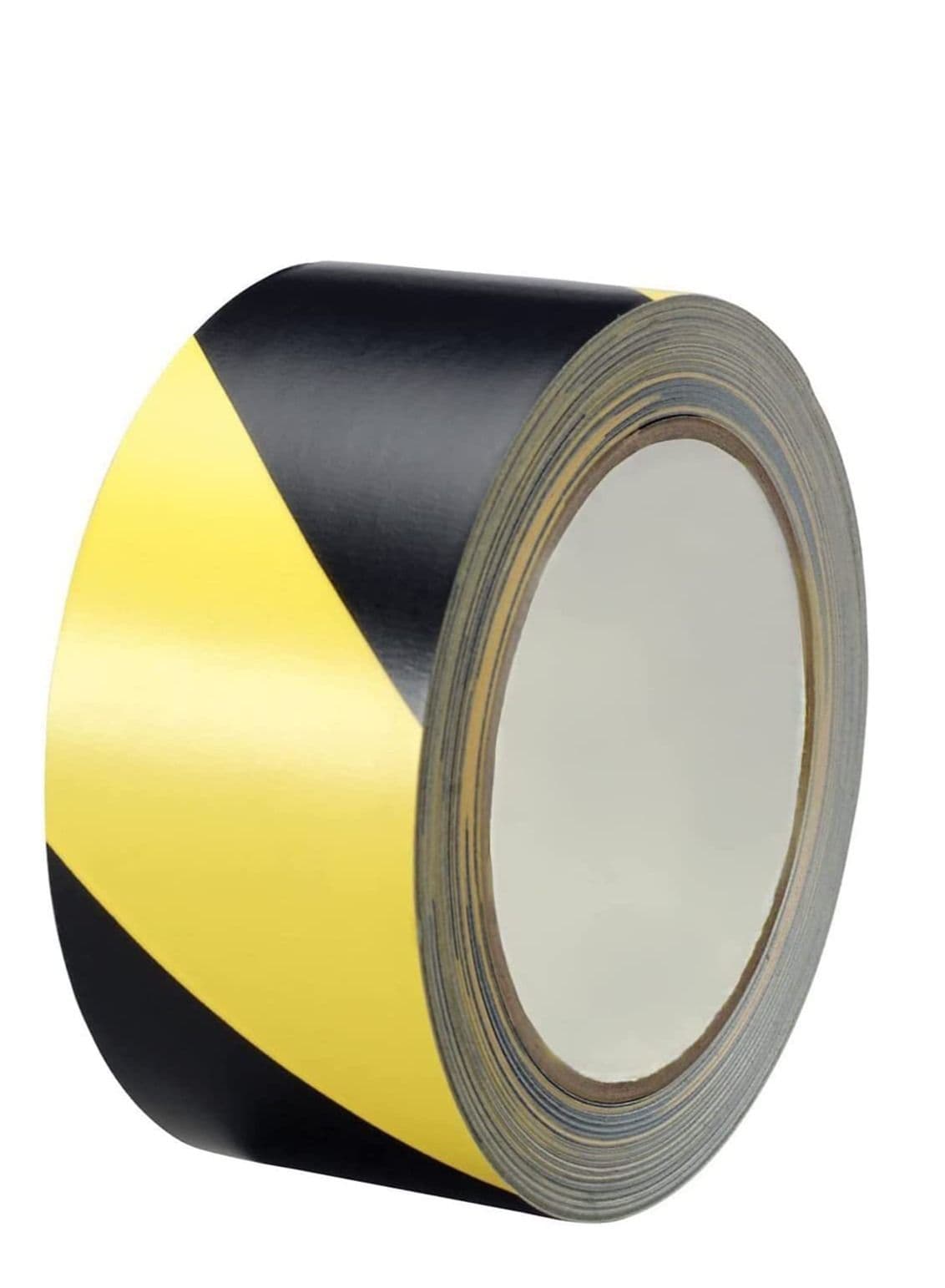 Warning Tape Self Adhesive Black Yellow Hazard Safety Stripe Caution Barrier Sticky Tapes for Best Readability Maximum Visibility Designed Danger/ Hazardous Areas (33M)