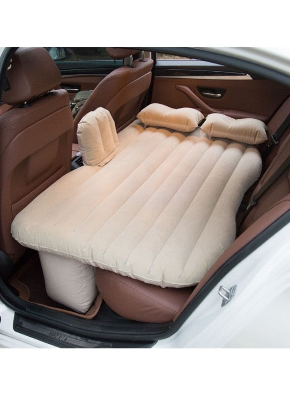 Inflatable Car Mattress Multifunctional Air Bed Sleep Pillow SUV Travel Universal Accessories