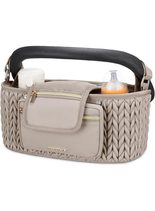 mommore Stroller Organizer with Insulated Cup Holders